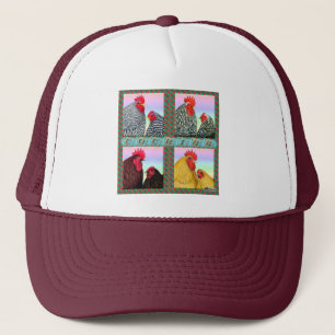 Cochins Four Colours Trucker Hat