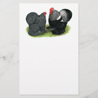 Cochins: Silver-penciled Stationery
