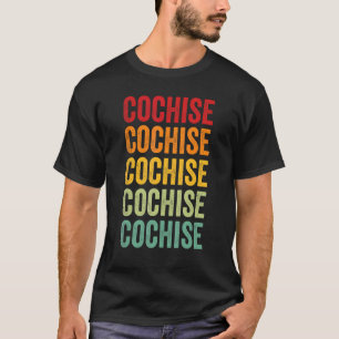 Cochise County Arizona Rainbow Text Design T-Shirt