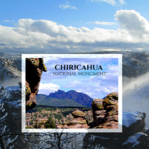 Cochise's Head, Chiricahua National Monument Postcard
