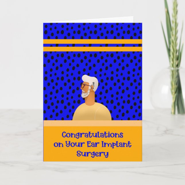Cochlear Ear Implant Surgery Card (Front)