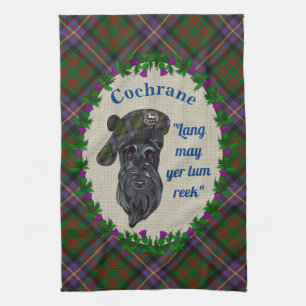 Cochrane Scottie Dog Kitchen Towel