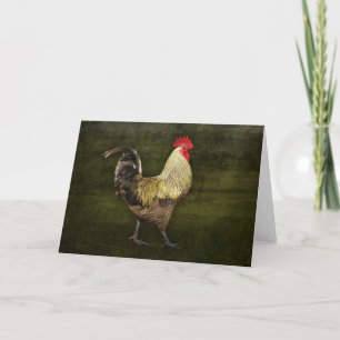 Cock-A-Doodle-Doo Greeting Card