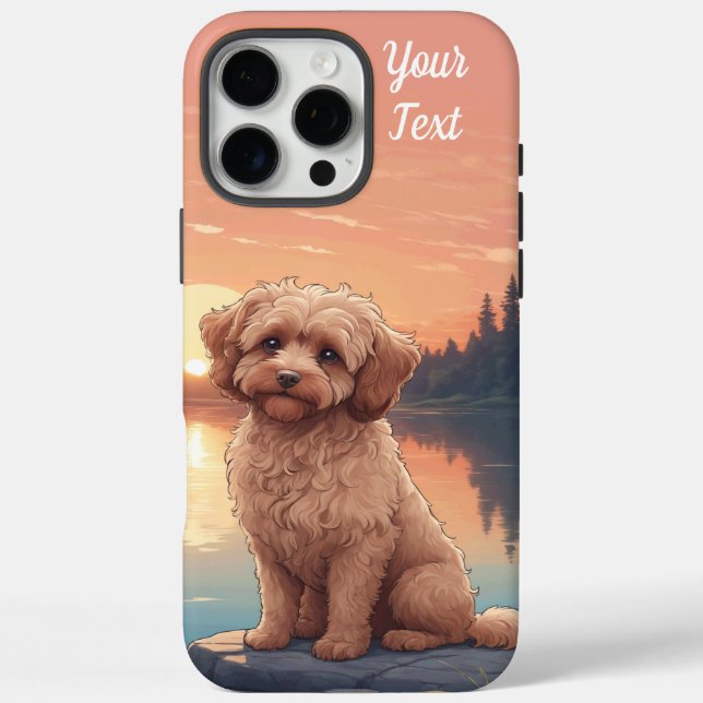 Cockapoo by Lake Case-Mate iPhone Case (Back)