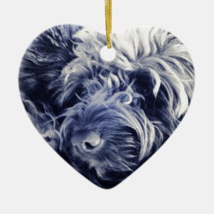 Cockapoo Ceramic Tree Decoration