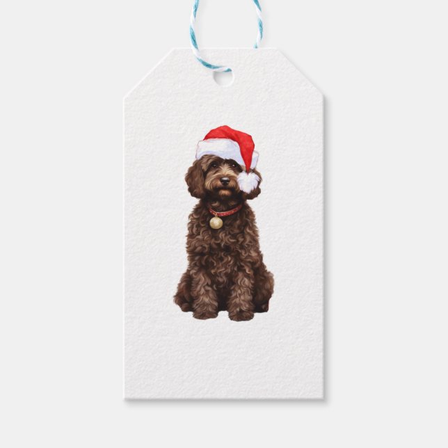 Cockapoo Christmas   Gift Tags (Front)