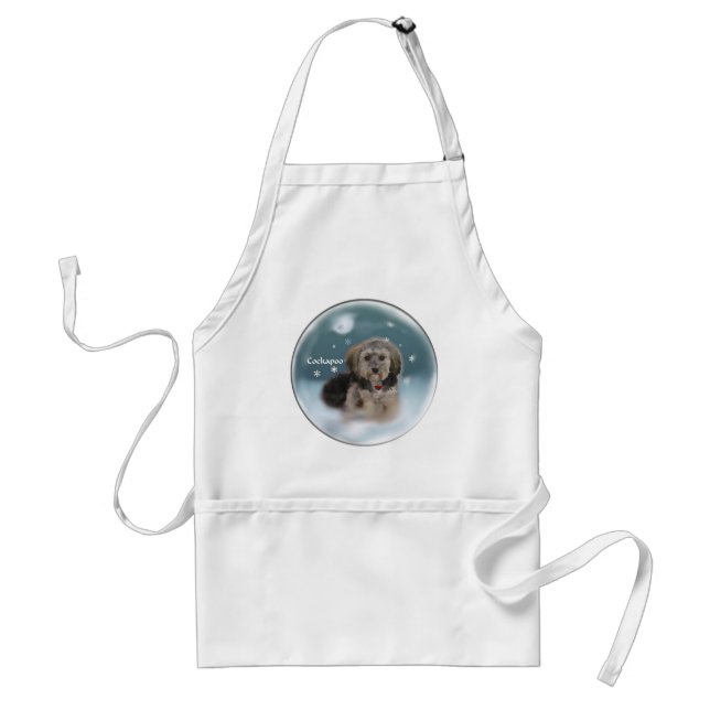 Cockapoo Christmas Gifts Standard Apron (Front)