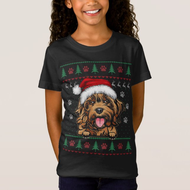 Cockapoo Christmas Ugly Sweater Funny Dog Lover Xm (Front)