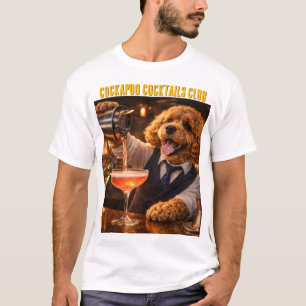Cockapoo Cocktail Club Shirt Funny Dog Gift
