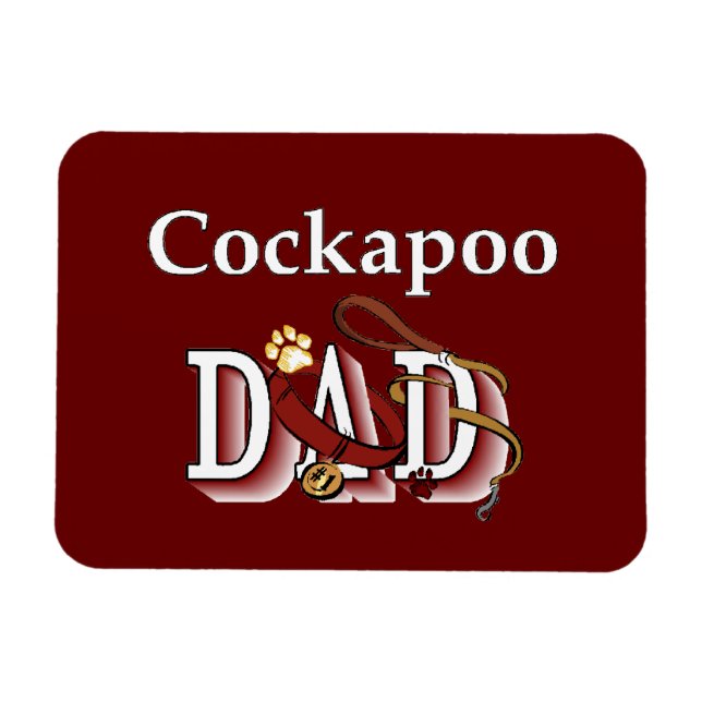 Cockapoo DAD Magnet (Horizontal)