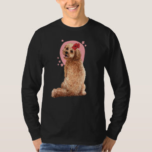 Cockapoo Dog flower T-Shirt