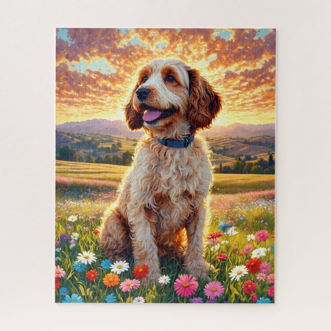 Cockapoo Dog Jigsaw Puzzle (Vertical)