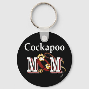 Cockapoo Dog Mom Gifts Key Ring