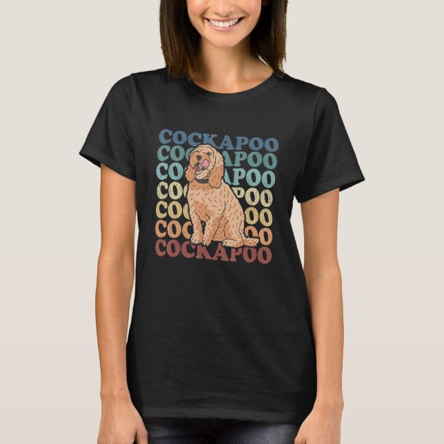 Cockapoo Dog Spoodle Dog Owner Cockapoo T-Shirt (Front)