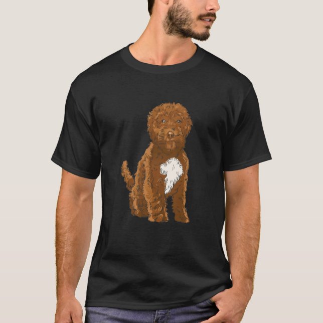 Cockapoo Dog T-Shirt (Front)