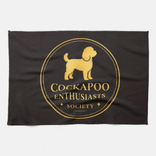 Cockapoo Enthusiast Society  Tea Towel