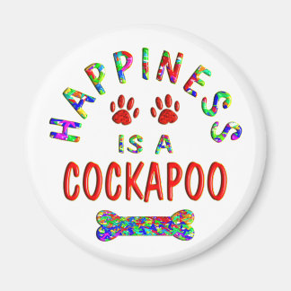 Cockapoo Happiness Magnet