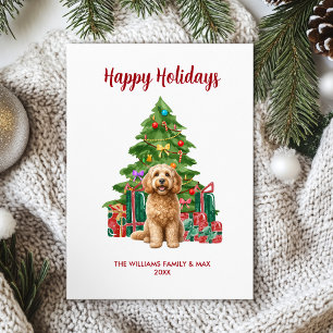 Cockapoo Holiday Card