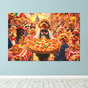 Cockapoo Italian Street Wall Art – Luxury art