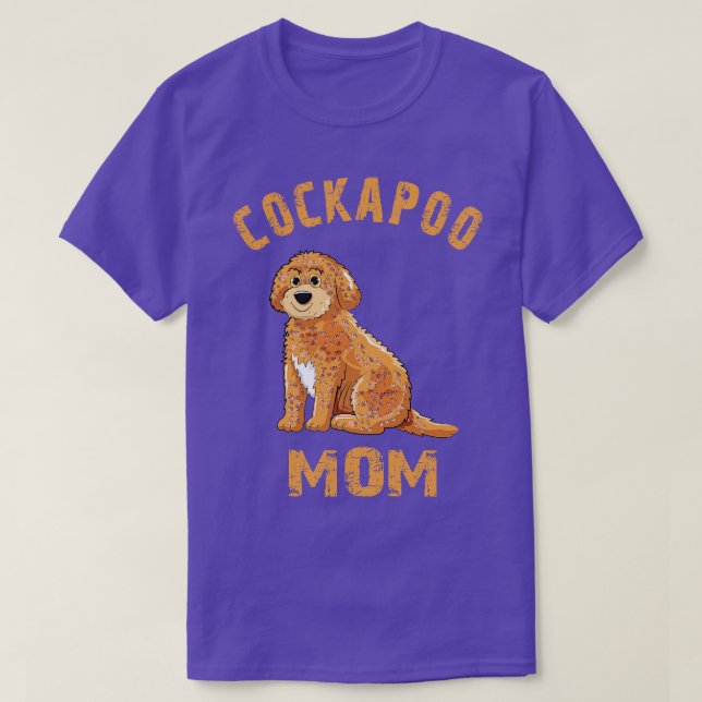 Cockapoo Mum T-Shirt (Design Front)