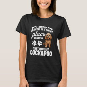 Cockapoo Owner Puppy Lover Great Place Enthusiast  T-Shirt
