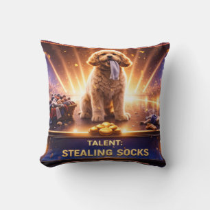 Cockapoo Pillow Funny Dog Lover Cushion Gift