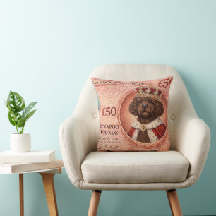 Cockapoo Pillow Funny Dog Lover Gift Cushion