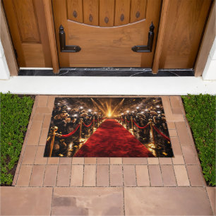 Cockapoo Red Carpet Door Mat Dog Lover Welcome Mat