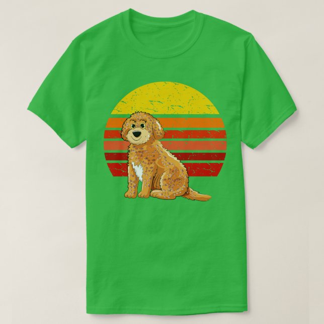 Cockapoo Retro T-Shirt (Design Front)