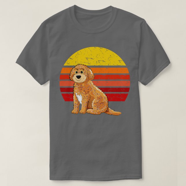 Cockapoo Retro T-Shirt (Design Front)