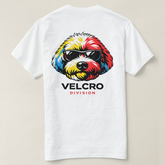 Cockapoo T Shirt Funny Dog Lover Gift Cool Dog Tee (Design Back)