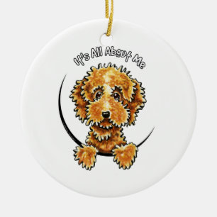 Cockapoo Tan IAAM Ceramic Tree Decoration