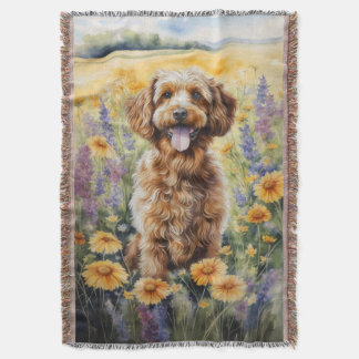 Cockapoo Throw Blanket