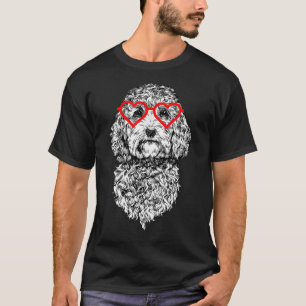 Cockapoo Valentines Day Doodle Dog mum Dog Lover T-Shirt