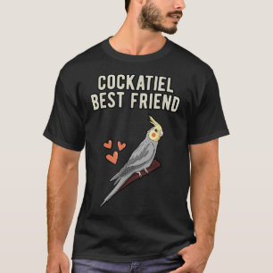 Cockatiel Best Friend Parrot Owner BFF Cockatoo Pe T-Shirt