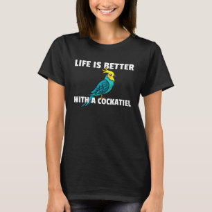 Cockatiel Bird Cockatoo Parrot T-Shirt
