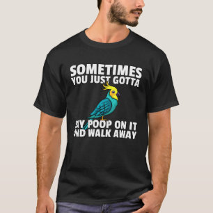 Cockatiel Bird   Cockatoo Parrot T-Shirt