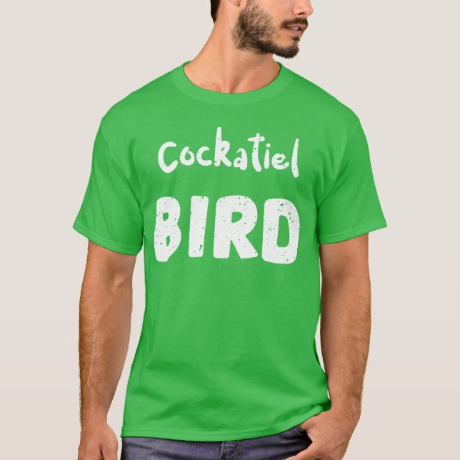Cockatiel Bird Halloween T-Shirt (Front)