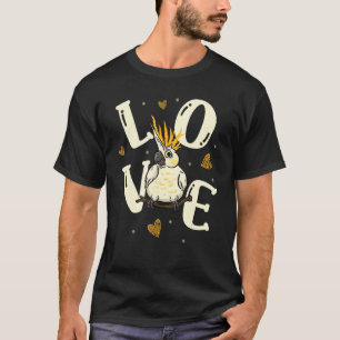 Cockatiel  Bird Parrot Bird Watching Ornithologist T-Shirt