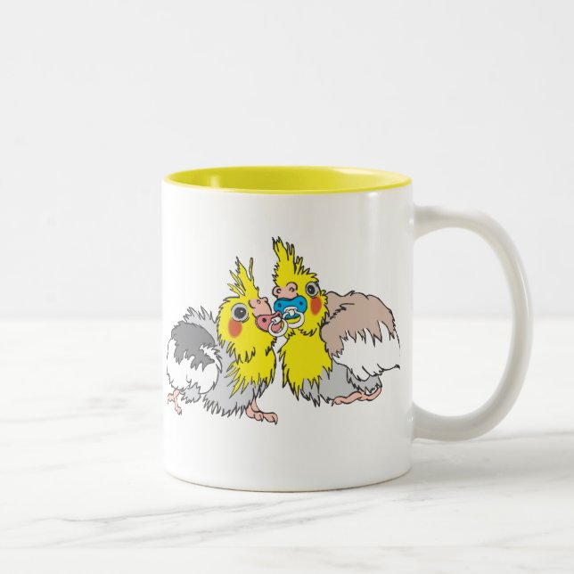 Cockatiel Chick Mug (Right)