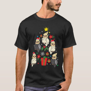 Cockatiel Christmas Ornament Tree Xmas Mum Dad Bir T-Shirt