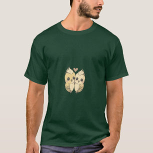 Cockatiel Cockatiels Heart Parrot Birds gift girl T-Shirt