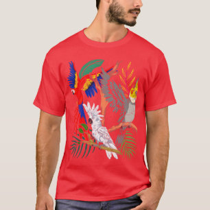Cockatiel cockatoo bird animal gift parrot funny T-Shirt