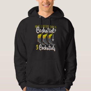 Cockatiel Cockatoo Lutino Parrot Quarrion Tiel Wei Hoodie