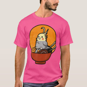 Cockatiel Cockatoo Lutino Quarrion Weiro Bird Parr T-Shirt