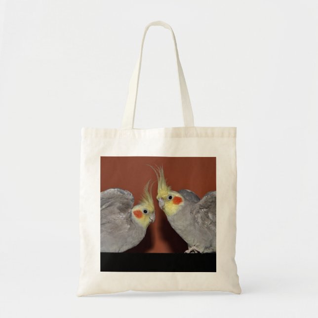Cockatiel Duo Bag (Front)