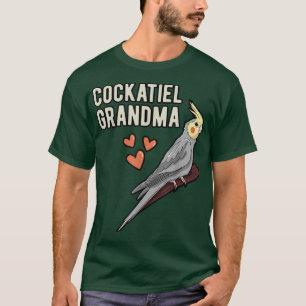 Cockatiel Grandma Parrot Owner Grandmother Cockato T-Shirt