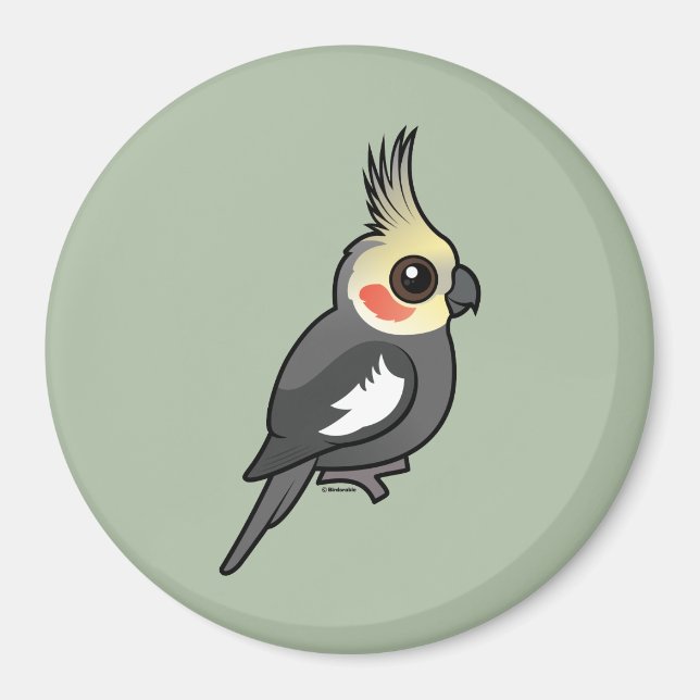 Cockatiel Magnet (Front)