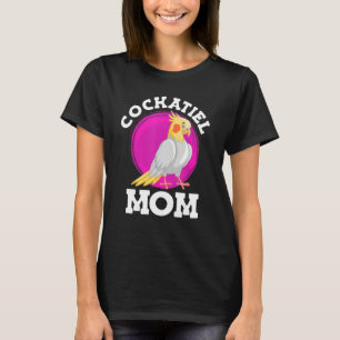 Cockatiel Mom Bird Parakeets Mommy Bird Women T-Shirt