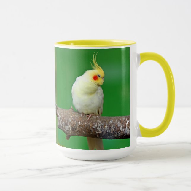 Cockatiel , Nymphicus hcus Mug (Right)